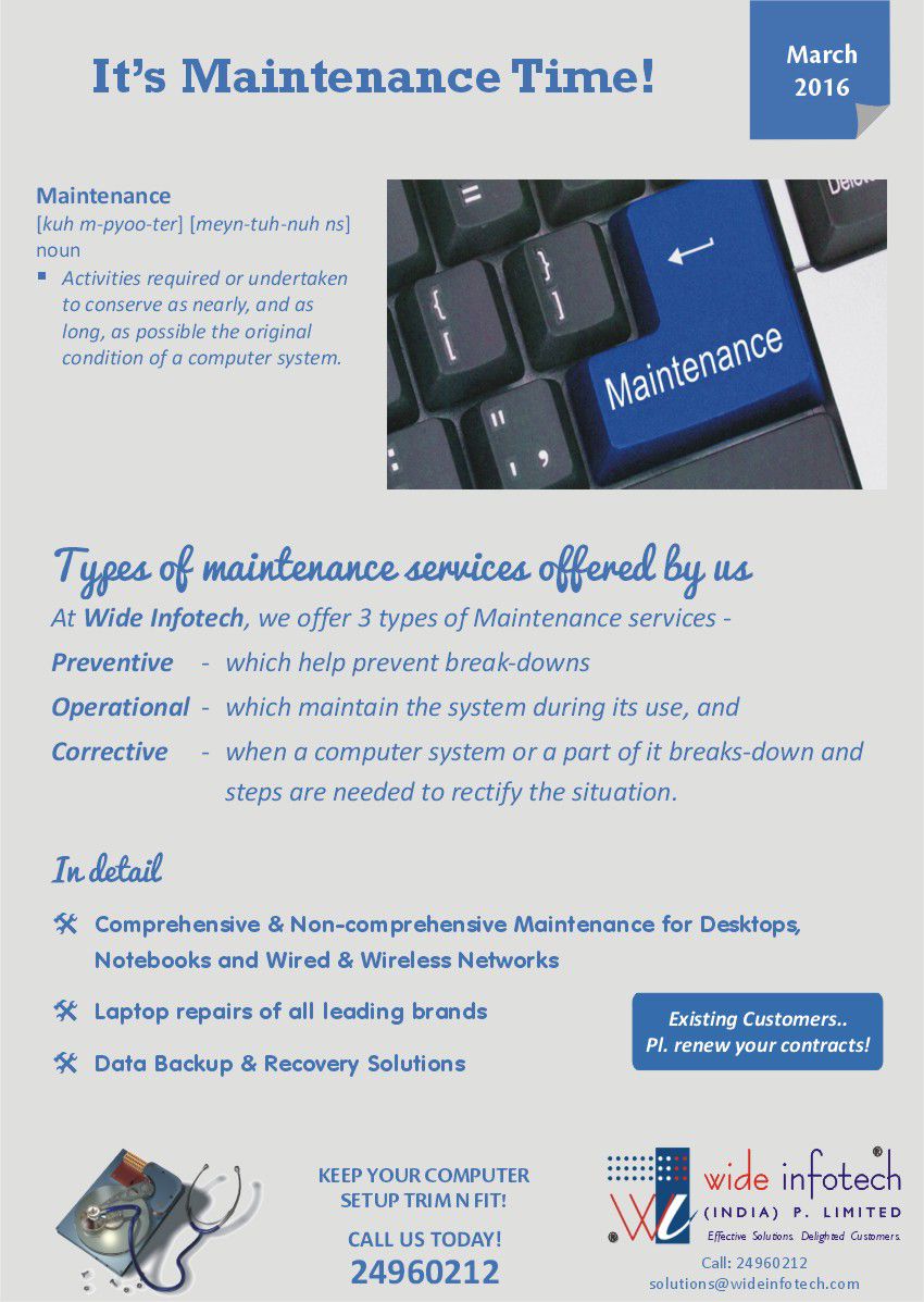 Maintenance Services