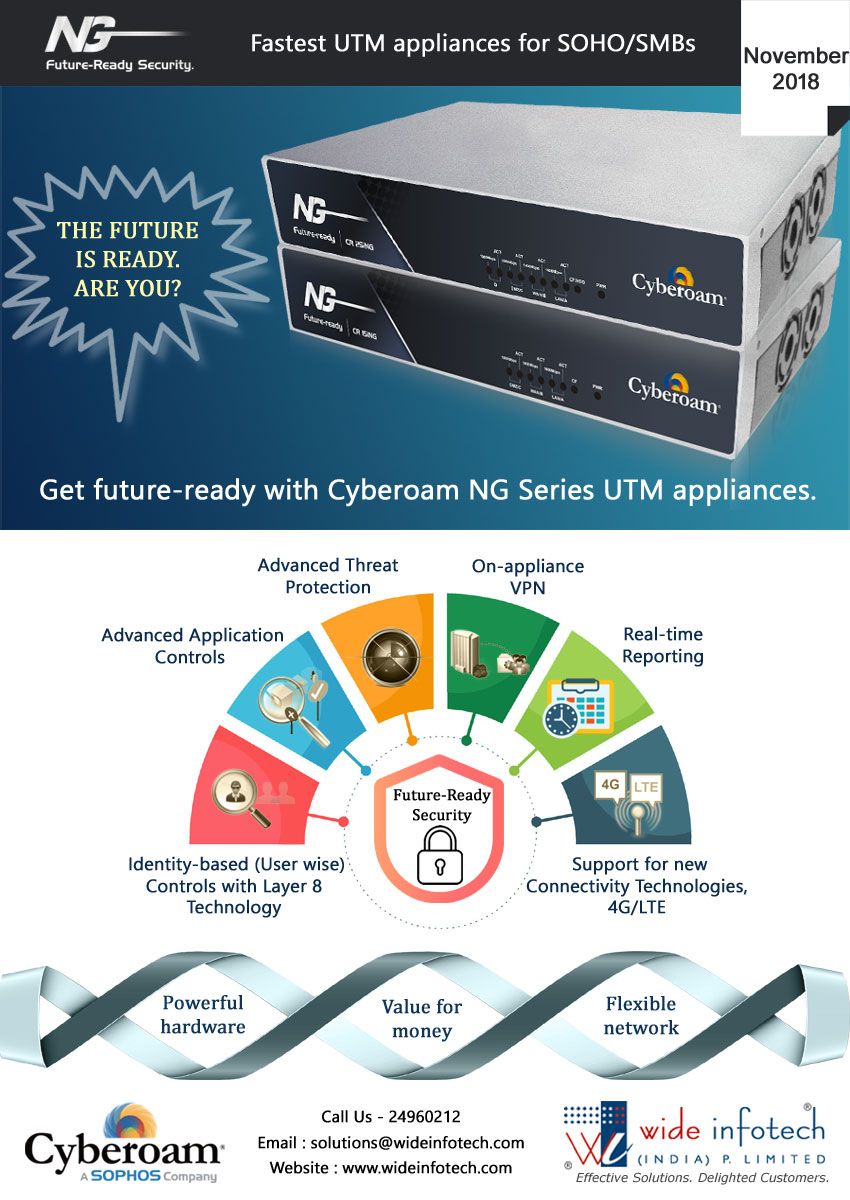 Cyberoam - Ultimate future ready security solution