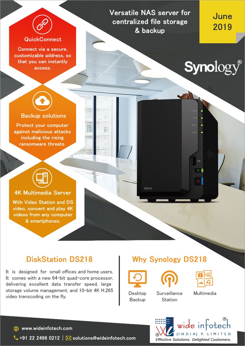 Versatile file storage & backup solution