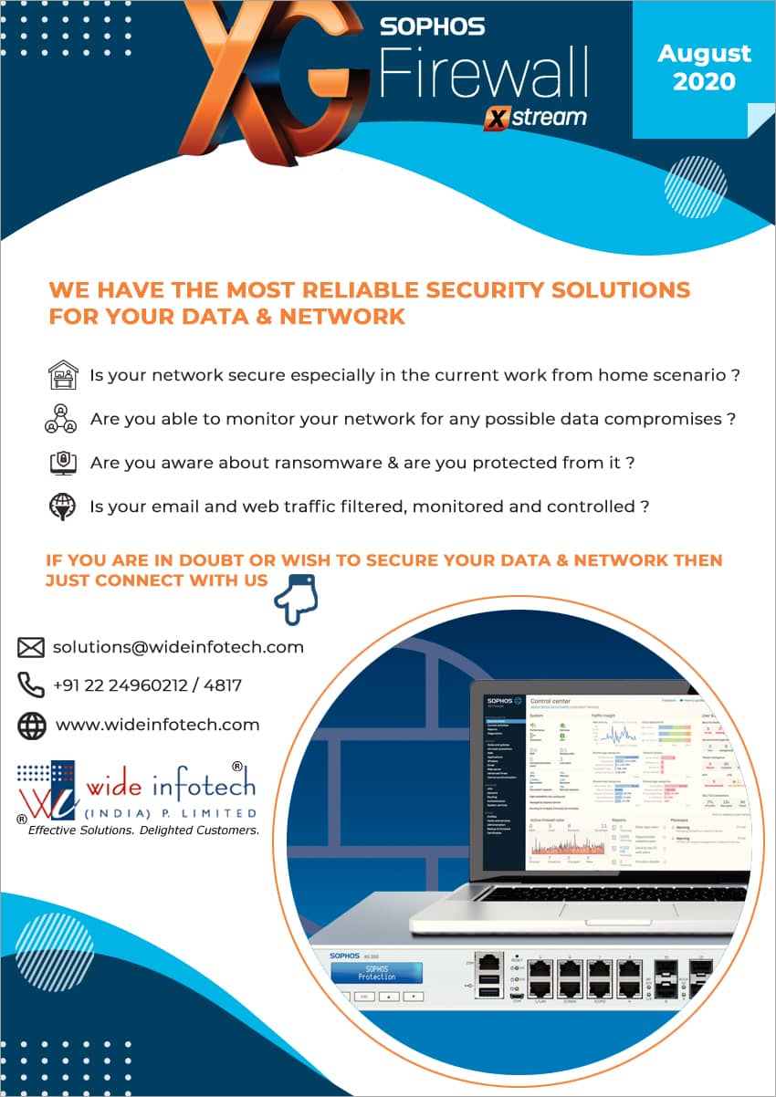 Working from home - Secure your data and network
