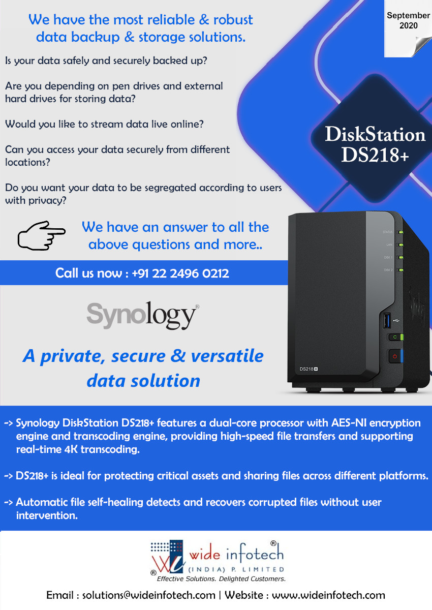 Reliable data storage and backup solutions