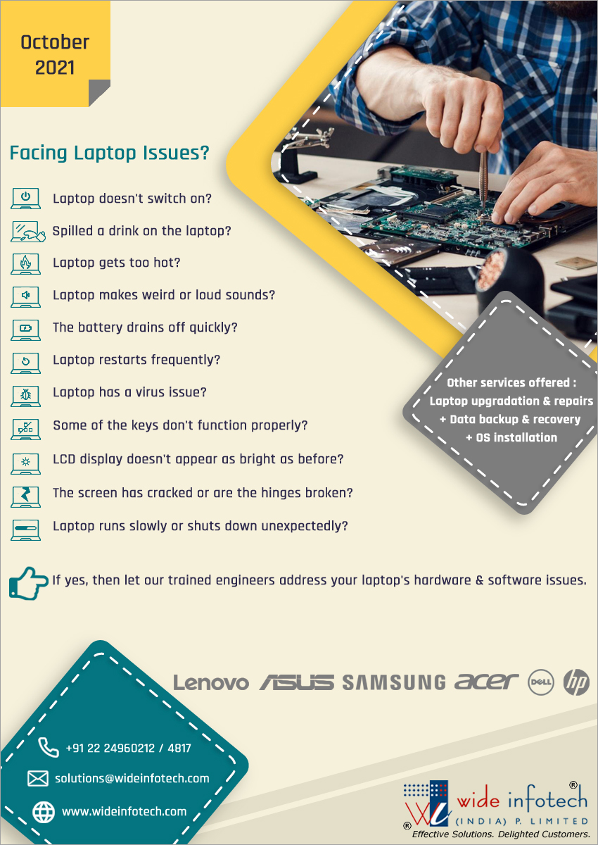 Get your laptop up and running