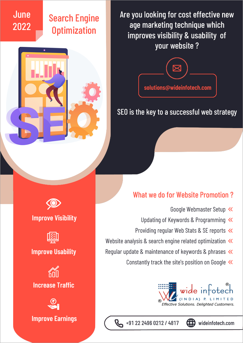 Increase web visibility - increase earnings