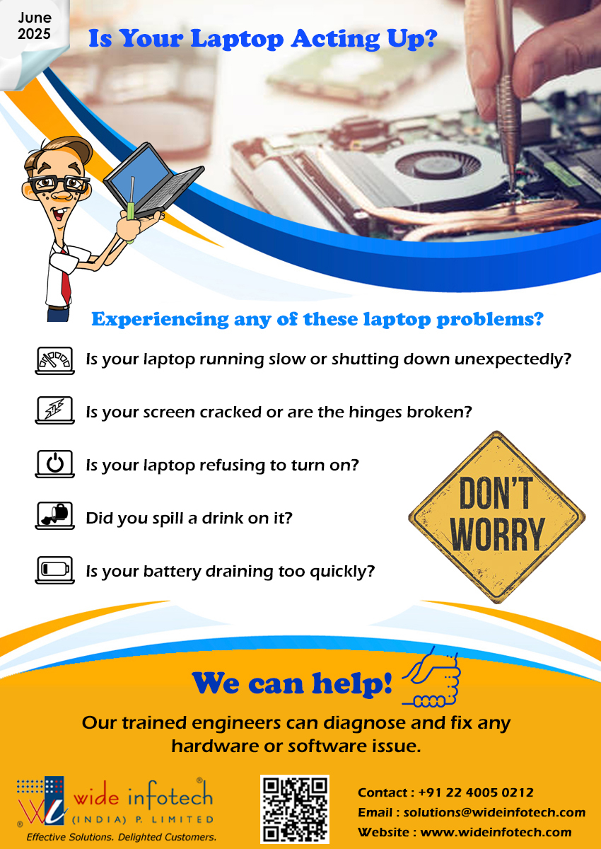 Laptop Running Slow? We Can Fix That!