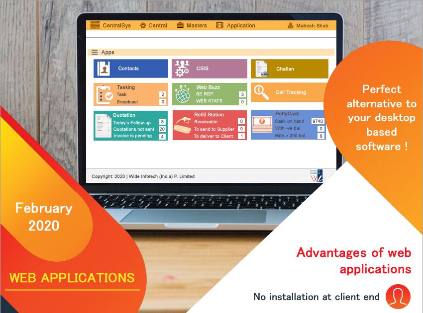Perfect alternative to your desktop based software