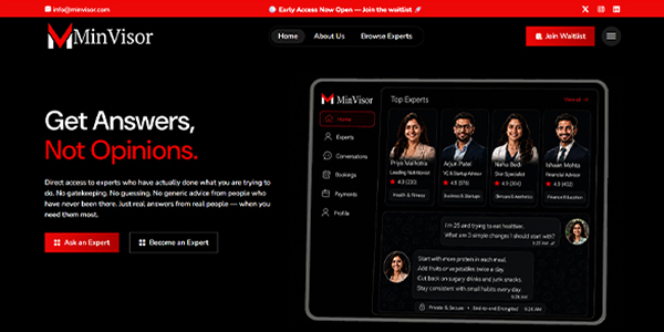 Expert Consultation & Advisory Platform